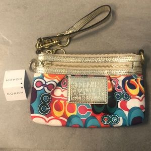Coach Multicolor Clutch